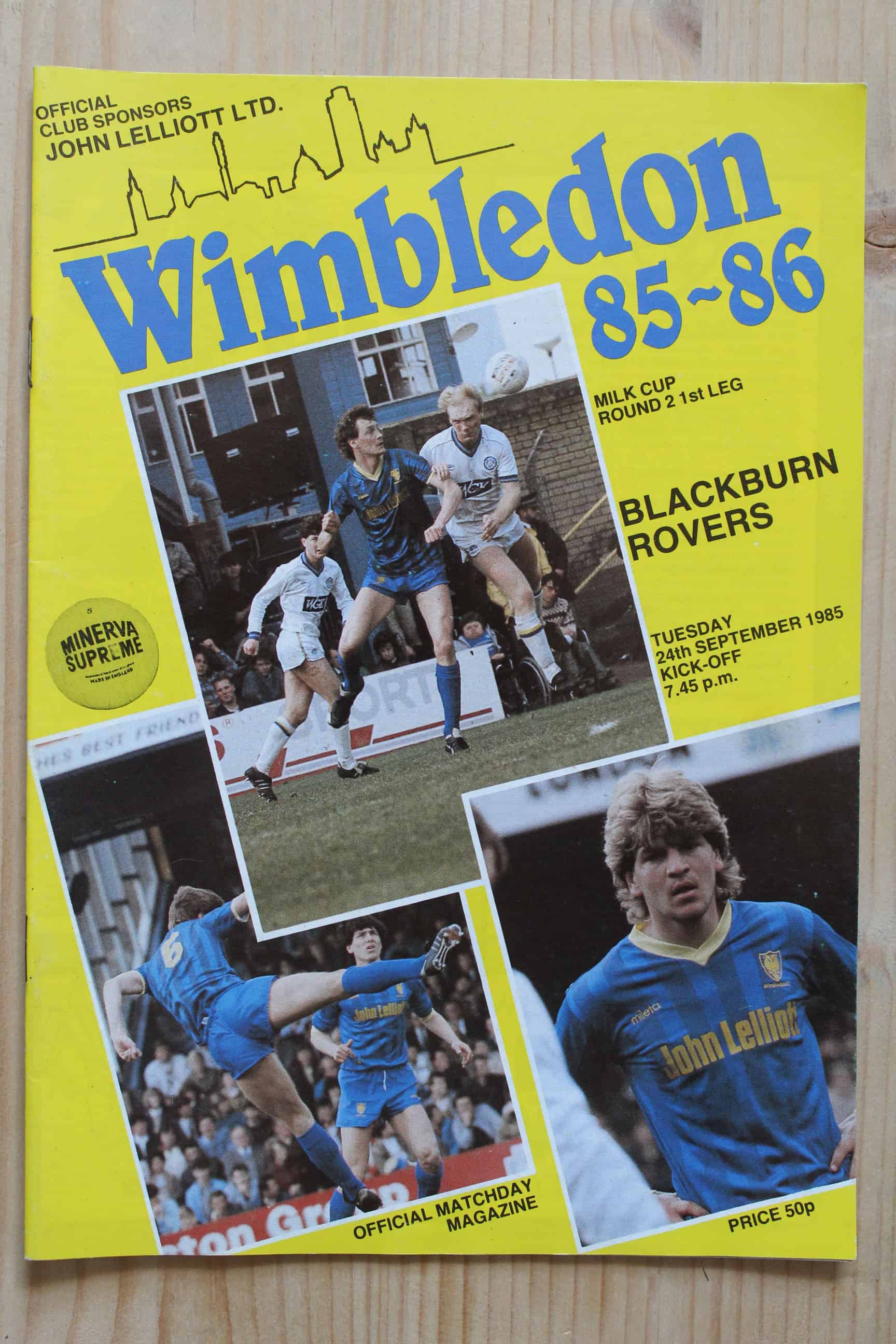 Wimbledon v Blackburn Rovers FC